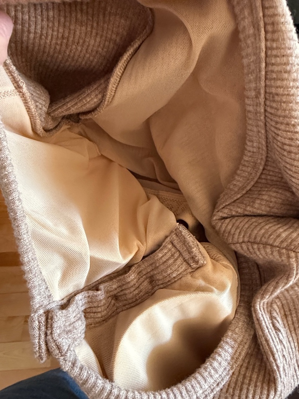 OGL Ribbed Henley with bra - Picture 8 of 11